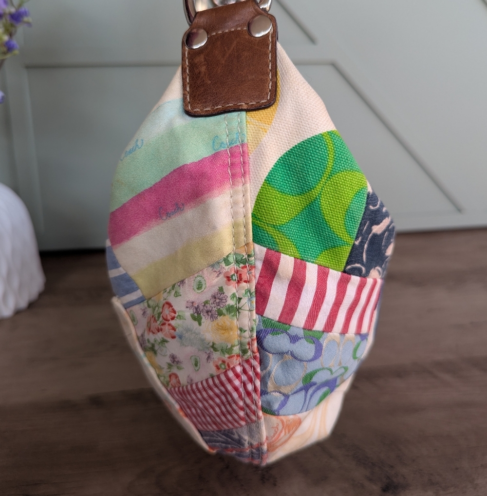 Coach Multicolor Patchwork Shoulder Bag - Picture 3 of 13